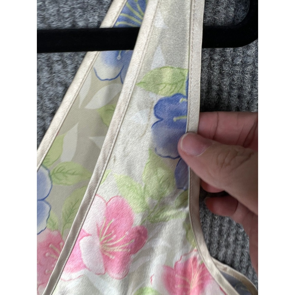 Valerie Stevens Floral Nightgown Sleep Chemise Vintage Coquette Cottagecore L - Picture 5 of 9